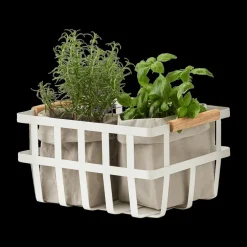 Mand WHIRT Met. Wit/Bamboe