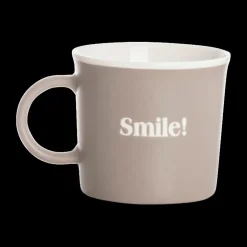 Mok SMILE! 310ml Pors. Taupe