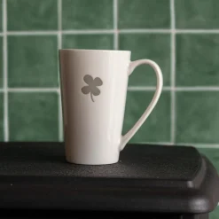 Mok XXL KLAVERTJE VIER 470ml Wit