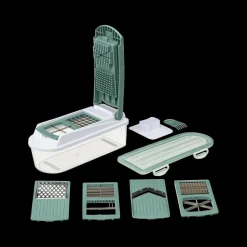 Multi Groentensnijder MANDOLA Wit/Groen Ass.