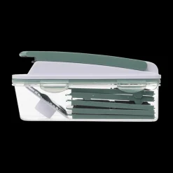 Multi Groentensnijder MANDOLA Wit/Groen Ass.