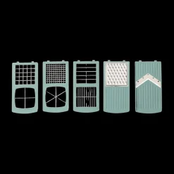 Multi Groentensnijder MANDOLA Wit/Groen Ass.