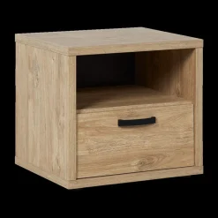 Nachtkastje AXELLE Golden Oak