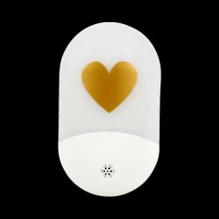 Nachtlamp HART Wit/Zwart