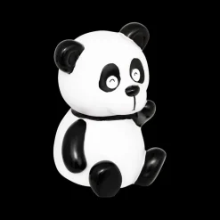 Nachtlampje PANDAI Wit/Zwart