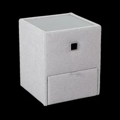 Nachttafel ASTEN Stof 474/09 Lichtgrijs