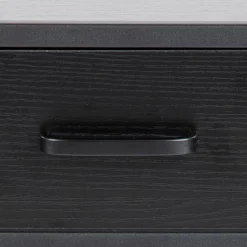 Nachttafel BOKSKAP Ash Black