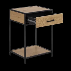 Nachttafel BOKSKAP Wild Oak