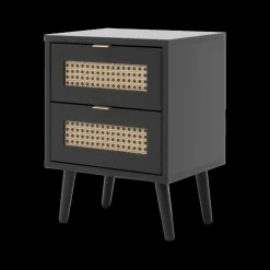 Nachttafel GUDDA Zwart