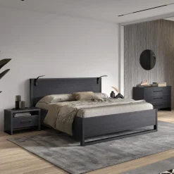 Nachttafel WATFORD Nox Zwart