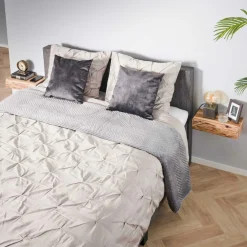 Nachttafelset Hangend ISALIE Massief Acacia