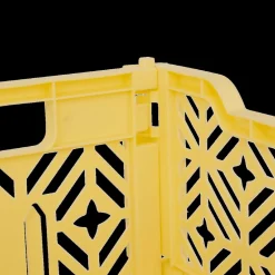 Opbergbox CELLIA L Geel