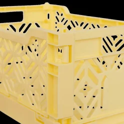 Opbergbox CELLIA L Geel