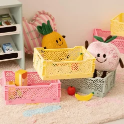 Opbergbox CELLIA L Roze