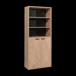 Opbergkast met nissen UPGRADE Golden Oak H216