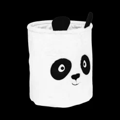 Opbergmand PANDAI Panda Poly Wit/Zwart