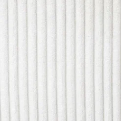 Opbergpouf COLLETE Vk Rib Wit