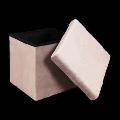 Opbergpouf FLIRAX Vierkant Roze