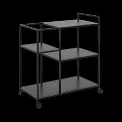 Opbergtrolley 3 leggers SPARROW Metaal Zwart