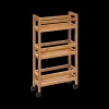 Opbergtrolley LUNT 3Niv. Bamboe