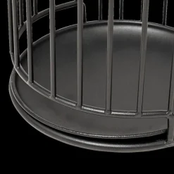 Parapluhouder METHY Rond Met. Zwart