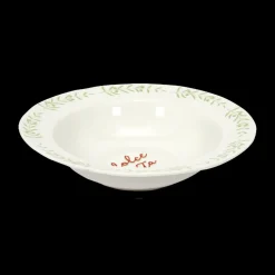 Pastabord ITALIEN Wit/Rood/Groen Ass.