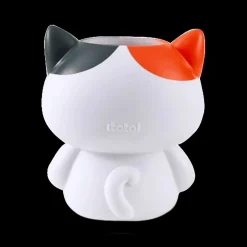 Pennenhouder ORANGE CAT Wit/Grijs/Oranje