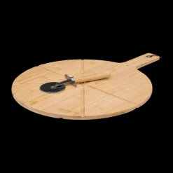 Pizzaplank PIZANO Bamboe M/Snijder