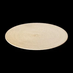 Placemat BRAID Rond Beige