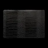 Placemat CROCO PU Zwart