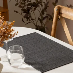 Placemat FLOCH Poly/Kat Zwart
