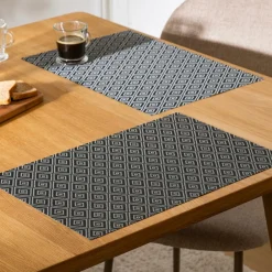 Placemat GEO Zwart