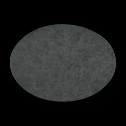 Placemat HARRIS Ovaal Zwart