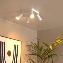 Plafondspot CLUBS 4Del. Wit