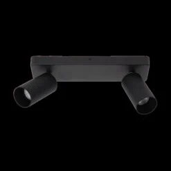 Plafondspot CLUBS 2Del. Zwart