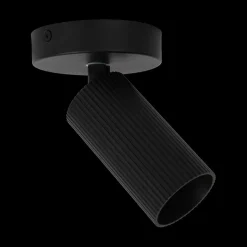 Plafondspot CLUBS 1Del. Zwart