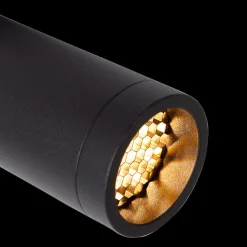 Plafondspot GRADO 3Del. Zwart