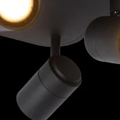 Plafondspot LENNERT 4Del. Zwart