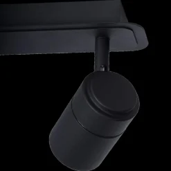 Plafondspot LENNERT 3Del. Zwart