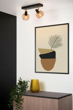 Plafondspot MAREN 2Del. Mat Goud