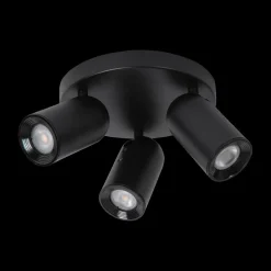 Plafondspot PUNCH 3Del. Zwart