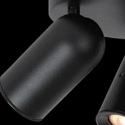 Plafondspot PUNCH 3Del. Zwart