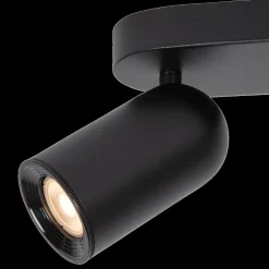 Plafondspot PUNCH 4Del. Zwart