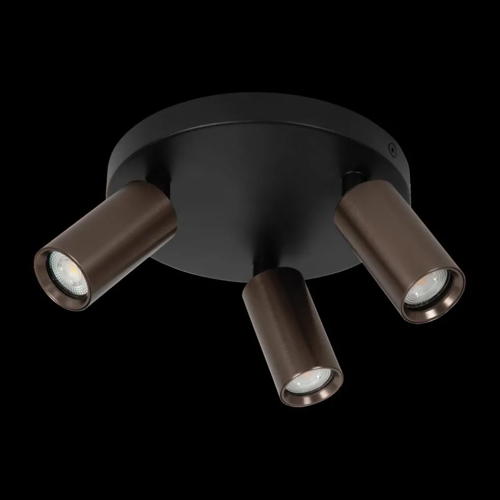 Plafondspot RITMO 3Del. Koffie