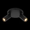 Plafondspot RITMO 2Del. Zwart