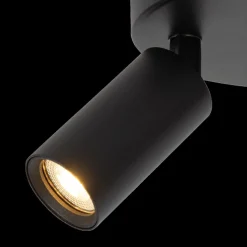 Plafondspot RITMO 2Del. Zwart