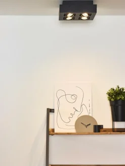 Plafondspot XIRAX Zwart