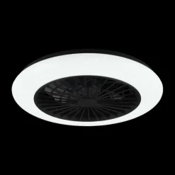 Plafondventilator/Plafonier STRALSUND Zwart