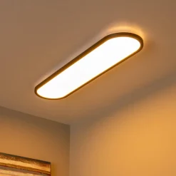 Plafonnier ELLY XL Ovaal Zwart