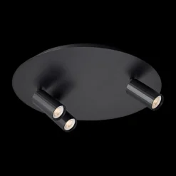 Plafonnier ORYX Rond 3Del. Zwart